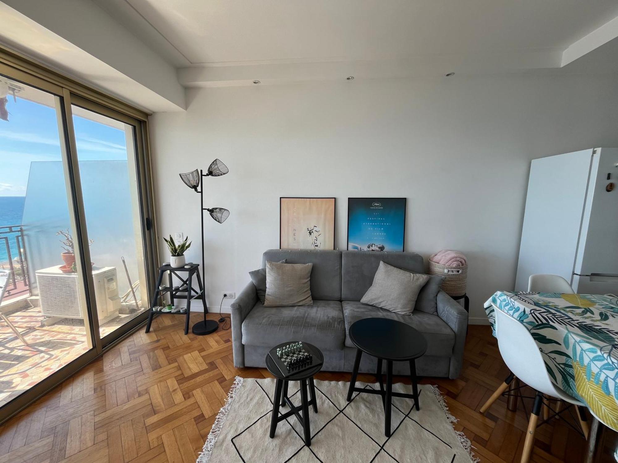 Sea View And Promenade Apartment Nice Bagian luar foto